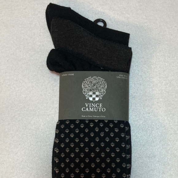 VINCE CAMUTO MEN’S CREW SOCKS (ONE SIZE) (NWT) - Picture 1 of 5
